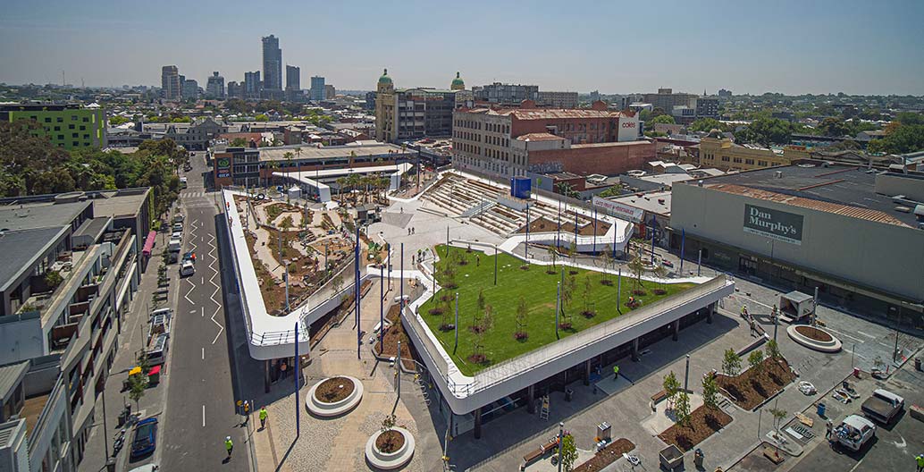 Prahran Square is a new kind of purposeful space for a suburb that previously had little public, open space.