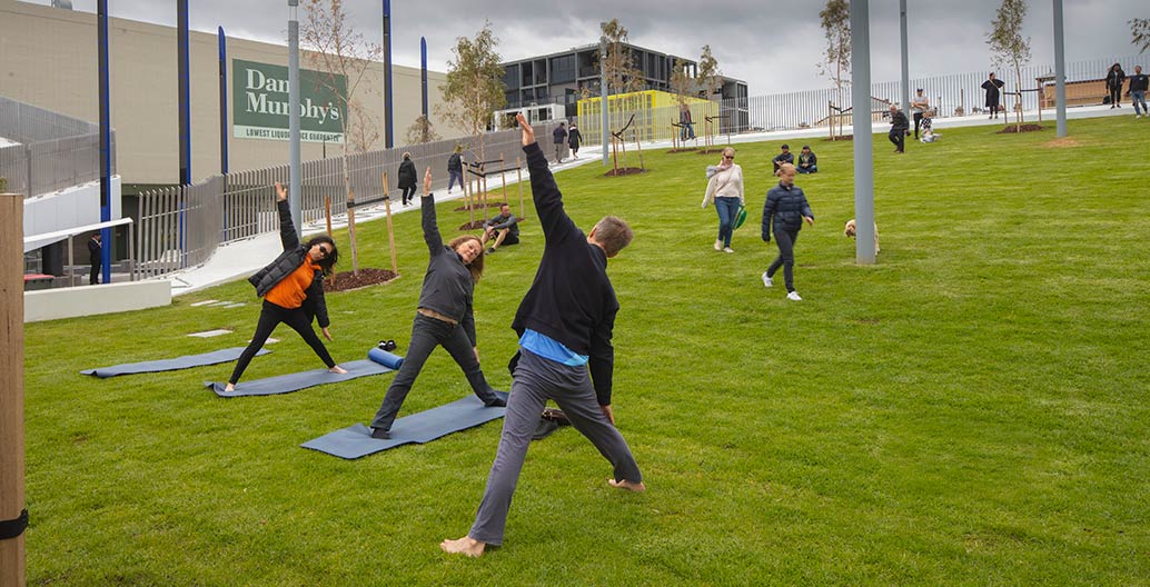 Prahan Square is now usable public space, rather than a public carpark. Photo: John Gollings.
