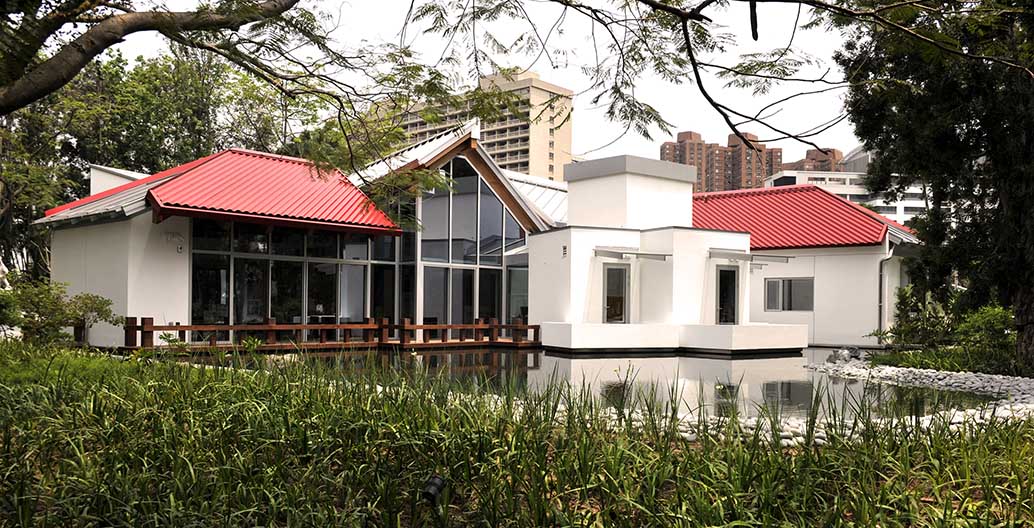 Maggie's Hong Kong by Lily Jencks and Frank Gehry.