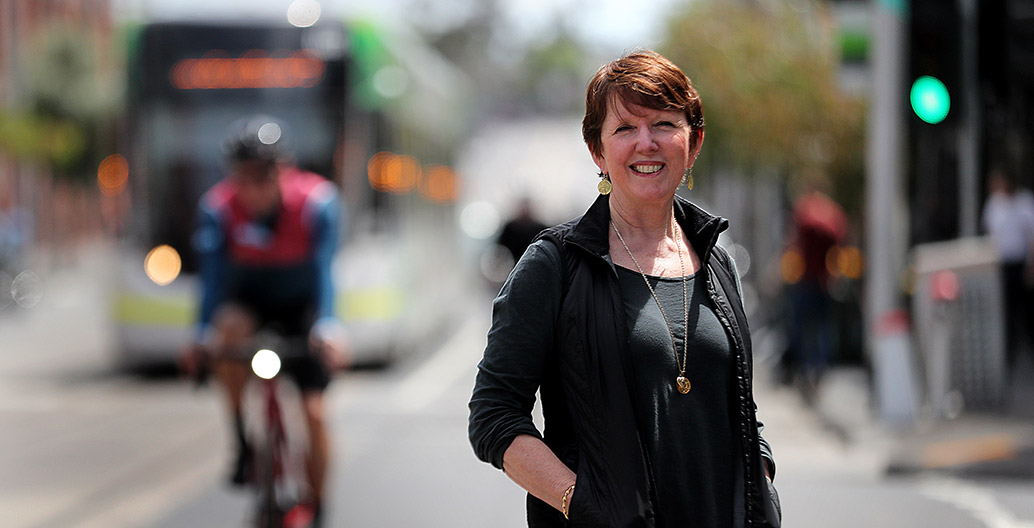 Professor Billie Giles-Corti advocates for healthy city design