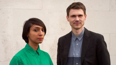 Co-founders of Public Practice, Pooja Agrawal and Finn Williams. Image: Timothy Chase