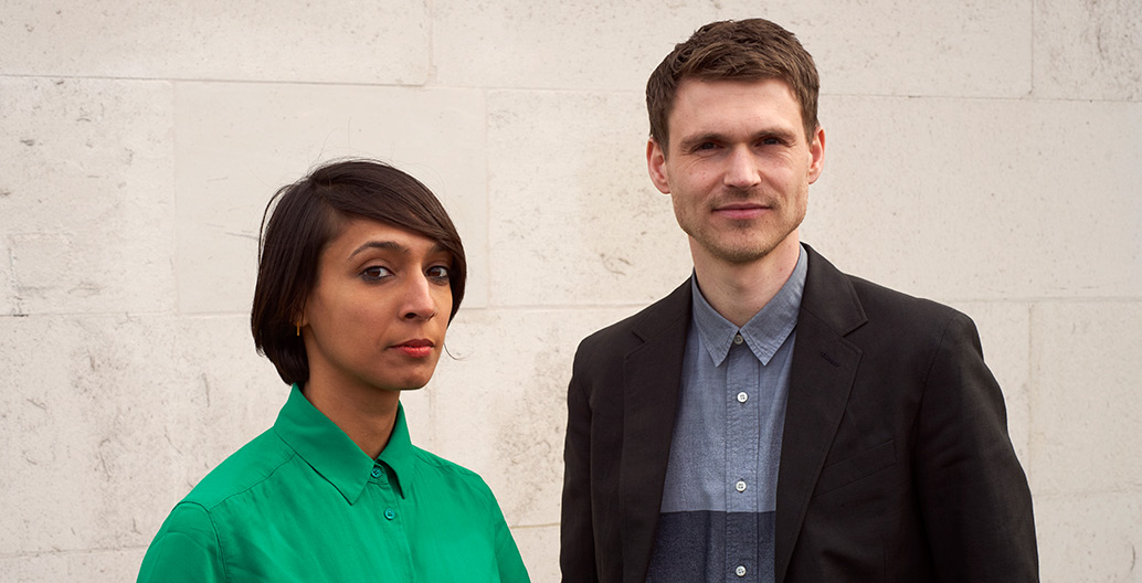 Co-founders of Public Practice, Pooja Agrawal and Finn Williams. Image: Timothy Chase