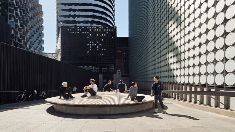 RMIT Building 100 urban solution by Openwork