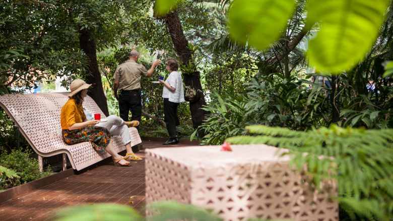 System Garden Rainforest Walk by SBLA Studio, winner of AILA Victoria Landscape Architecture Award for Small Projects