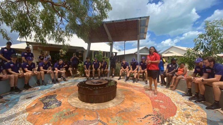 The centre delivers a wide range of programs ”from early child development, youth engagement, language revitalisation and cultural maintenance” – Nini Mills, Manager, Community, Country, Culture