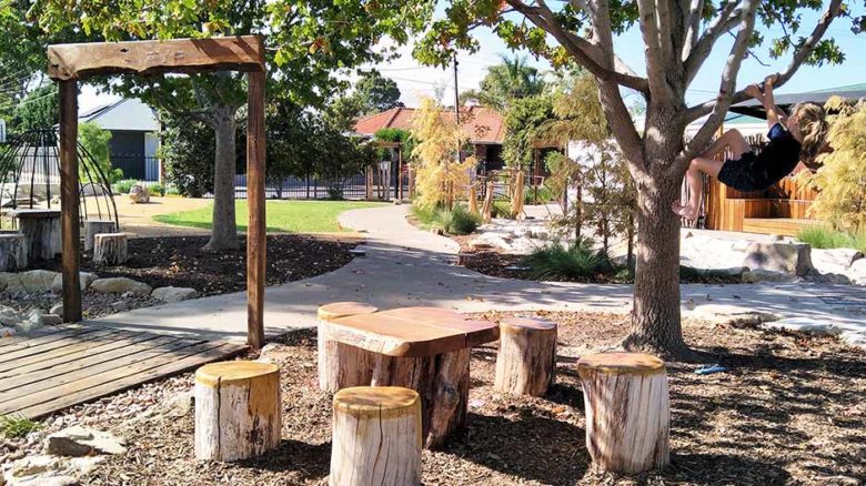 Paringa Park Primary School seating. Image: Peter Semple