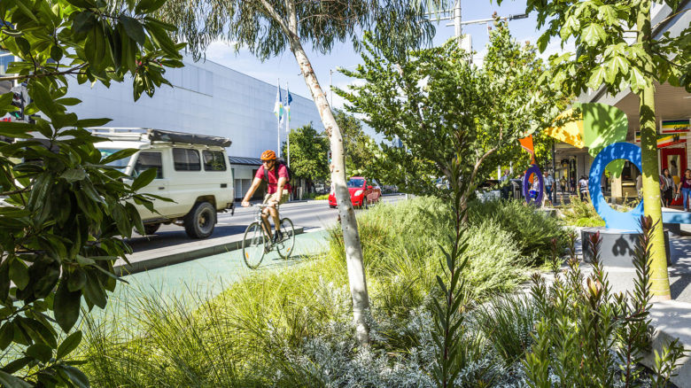 The project won a Landscape Architecture Award for Civic Landscape at the AILA Awards 2019. Image: Drew Echberg