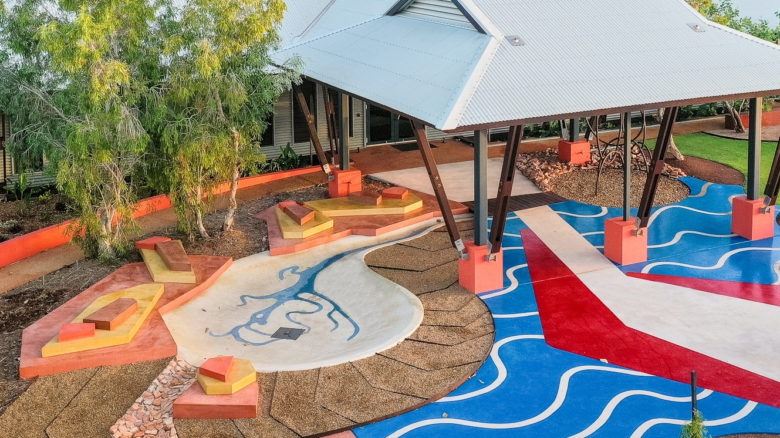 Liyan-ngan Nyirrwa (Cultural Wellbeing Centre)— Nyamba Buru Yawuru / MudMap Studio. Image: Nyamba Buru Yawuru