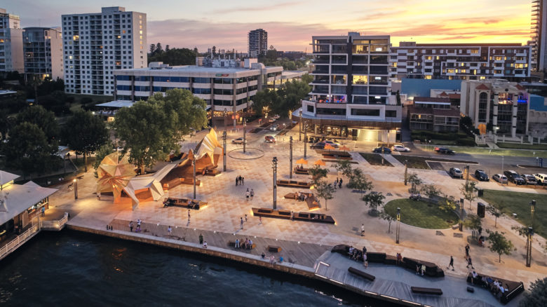 Mindeerup Piazza South Perth Foreshore—PLACE Laboratory. Image: Peter Bennetts