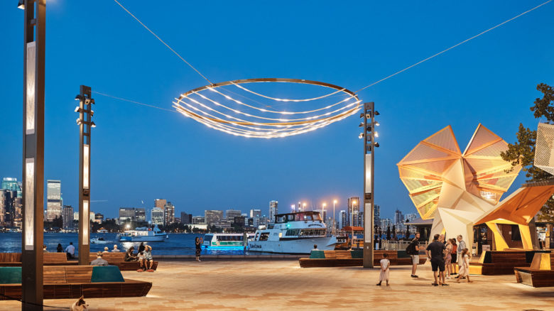 Mindeerup Piazza South Perth Foreshore—PLACE Laboratory. Image: Peter Bennetts