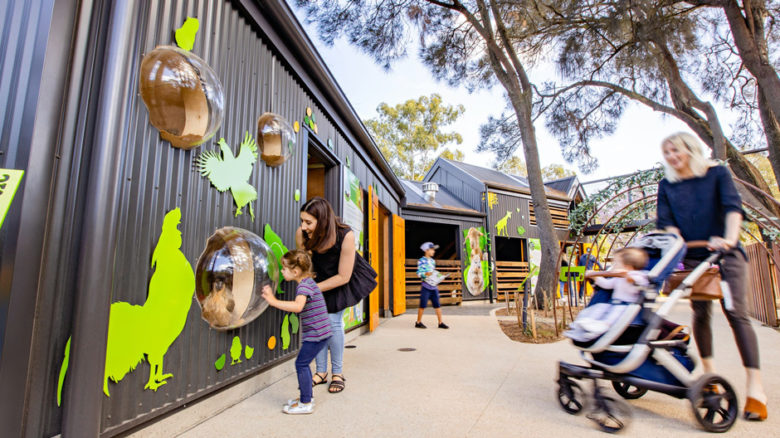 The Children's Zoo is used to talk about environmental impact and climate change, as well as the animals.