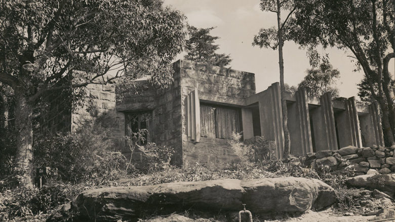 THR Wilson House, Castlecrag c1929. c National Library of Australia