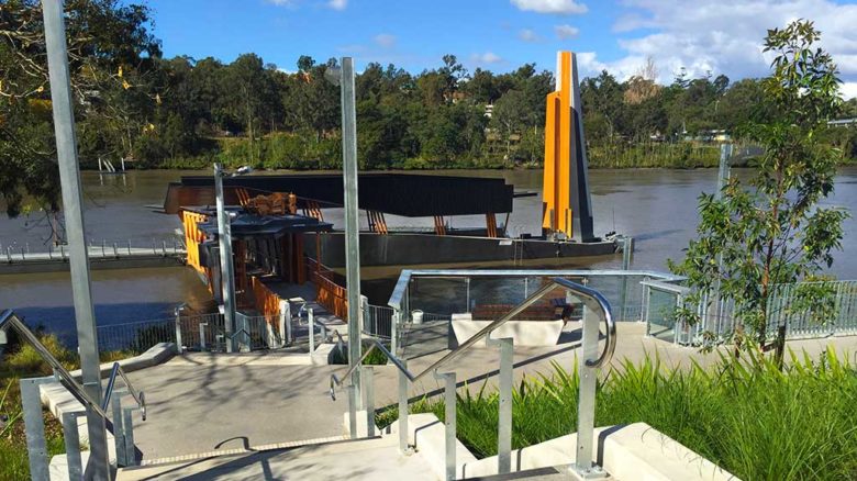 Lat27, in conjunction with Cox Architecture and Aurecon, provided 8 ferry terminals along the Brisbane River. Image: Lat27