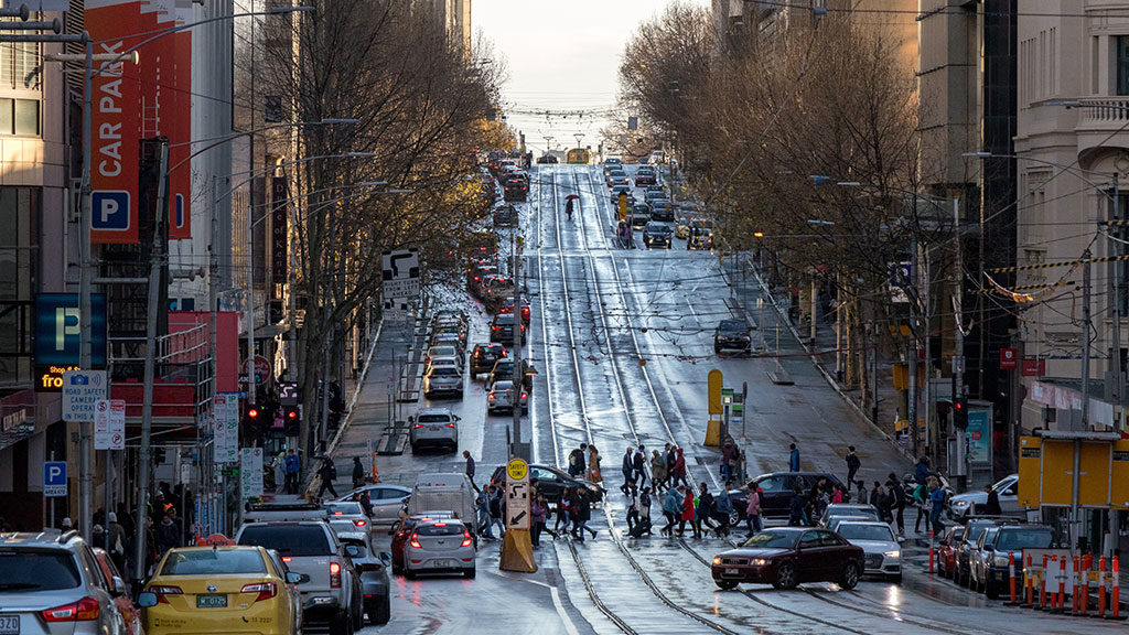 Free car parking doesn't build on the strengths of Melbourne's CBD, and might actually detract from them. Image: Berenice Melis